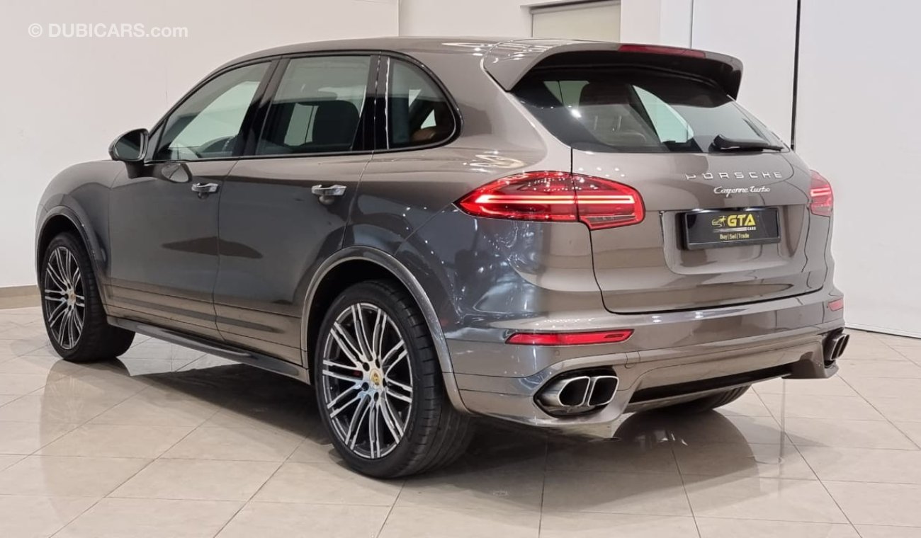 Porsche Cayenne Turbo 2016 Porsche Cayenne Turbo 4.8L, Full Service History, GCC