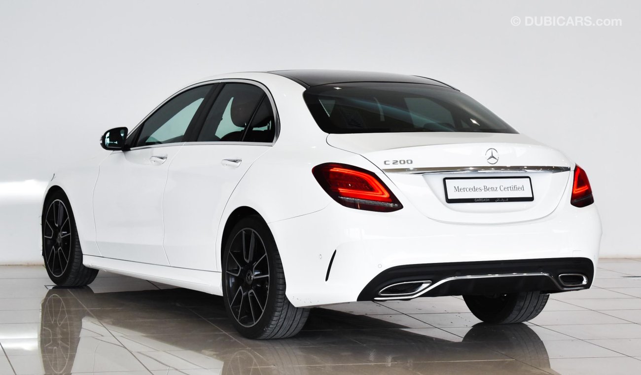 مرسيدس بنز C200 SALOON / Reference: VSB ***** Certified Pre-Owned