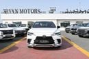 لكزس RX 500h Lexus RX500h F-Sport 2.4L, 4-cylinder, In-line, Turbo, Hybrid, AWD, CUV Model 2024, Color White