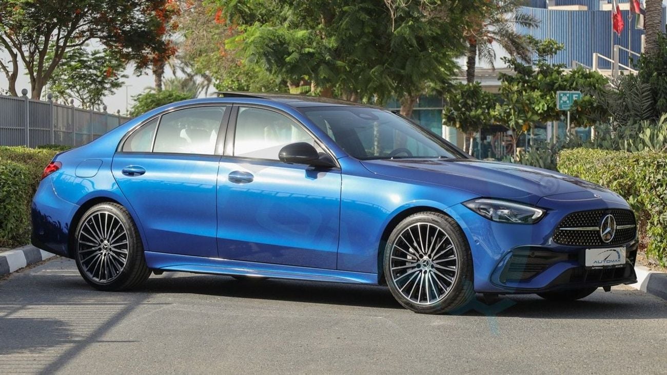 Mercedes Benz C200 AMG Premium EQ Boost 1.5L RWD GCC 0Km With 2 Years Unlimited Mileage Warranty @Official Dealer