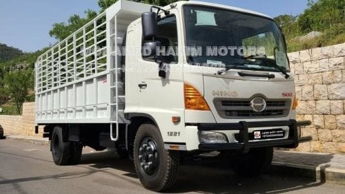 هينو 500 HINO 500 SERIES 1221 with Big Cargo Box 5.8 Tons Diesel manual Zero KM