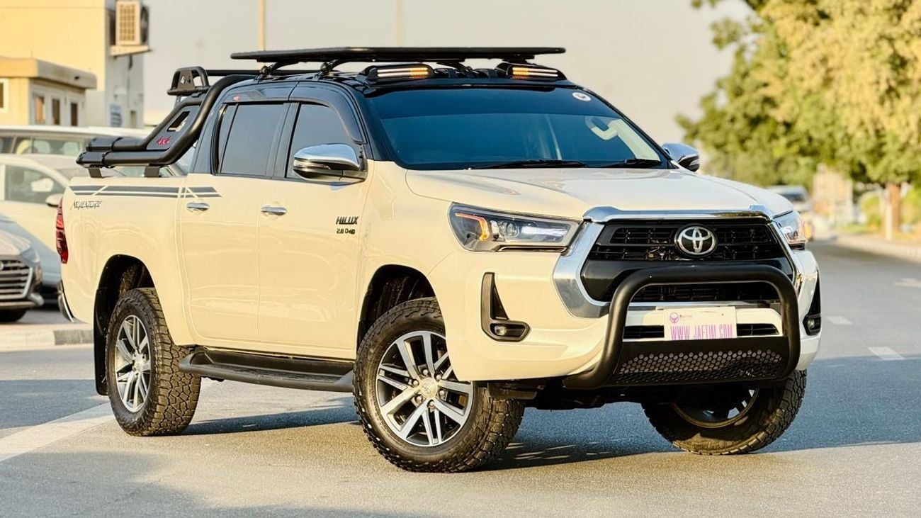 Toyota Hilux 2018 | DOUBLE CABIN | RHD | 2.8L DIESEL ENGINE | AUTOMATIC TRANSMISSION | RHINO ROOF RACK | NUDGE BA
