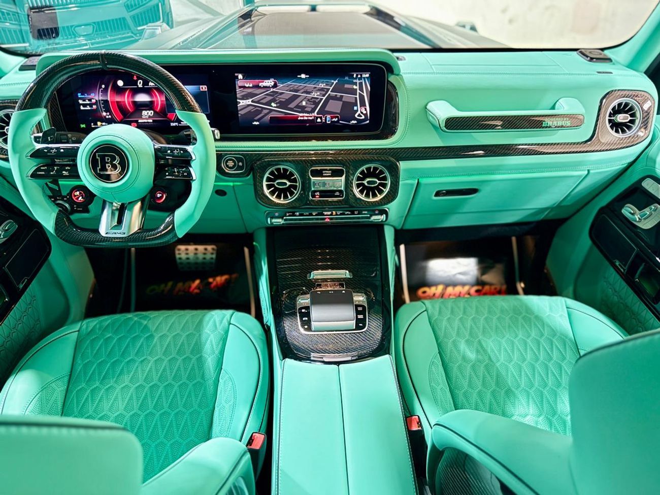 Mercedes-Benz G 63 AMG BRABUS 800 - Mercedes-AMG G 63 Mercedes Benz Brabus G800 - Mat Black - 2025 - Fully Loaded