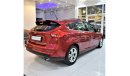 فورد فوكاس Ford Focus ( ECO Boost ) 2016 Model!! in Red Color! GCC Specs