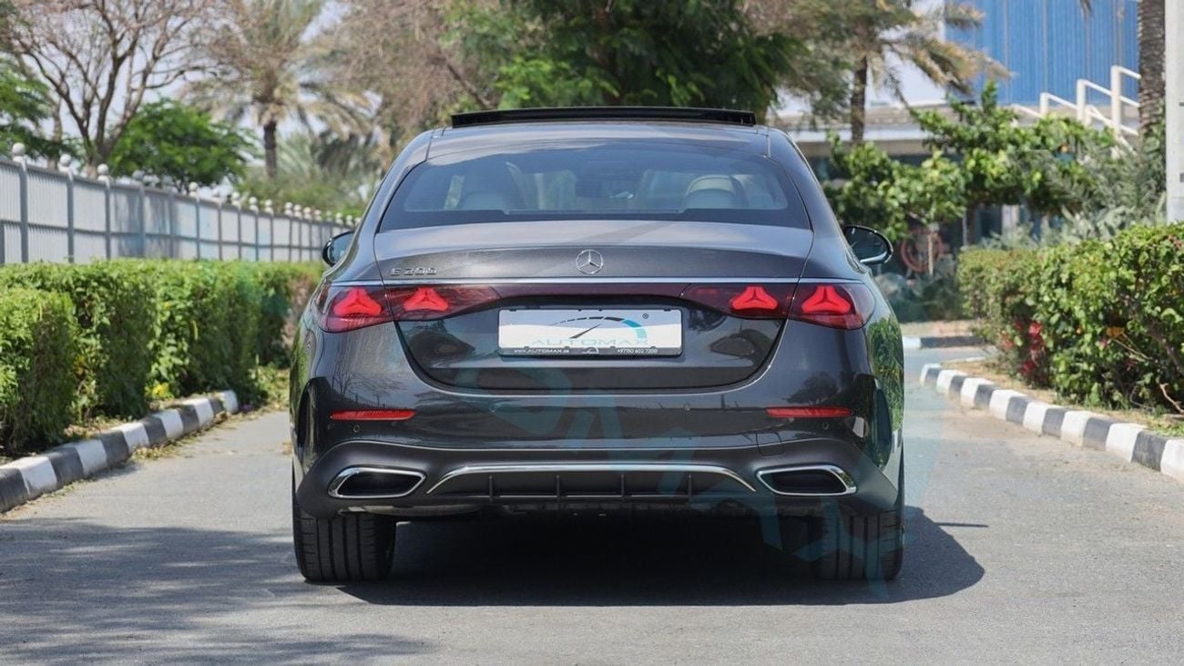 Mercedes Benz E200 ( Eid al-Adha Offer ) AMG EQ Boost 2.0L RWD 2026 GCC 0Km With 2 Years Unlimited Mileage Warranty @Of