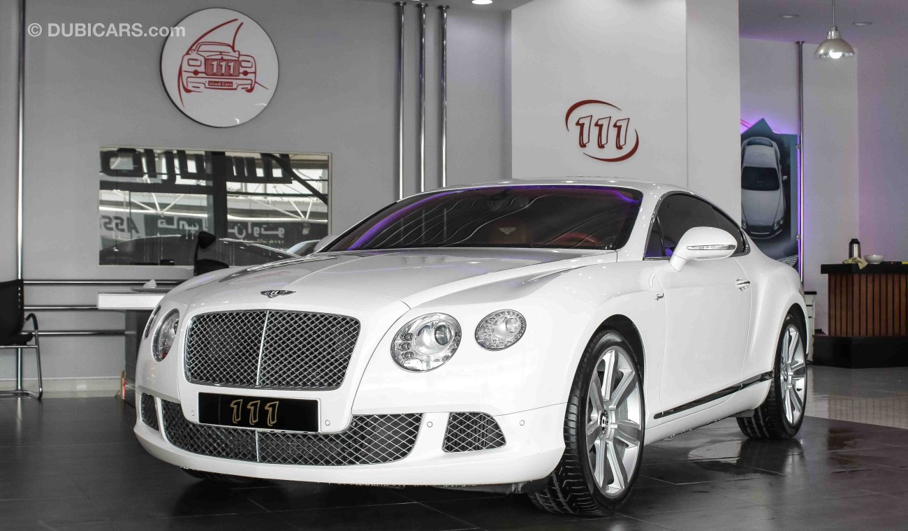 Bentley Continental GT W12 / GCC Specs / Warranty From Al Habtoor