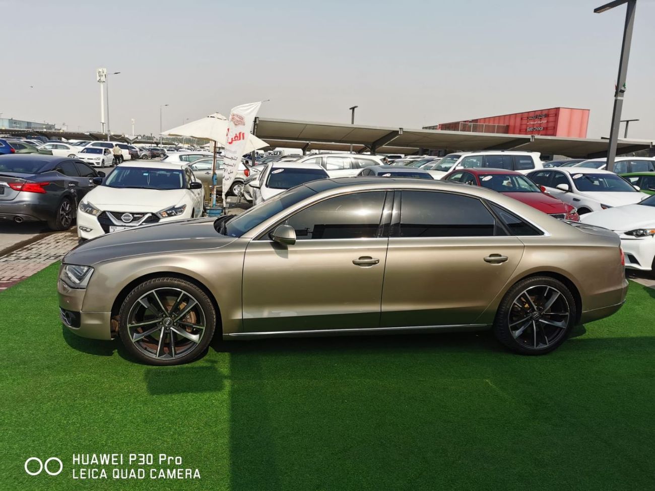 Audi A8 GCC, converted to 2020 model