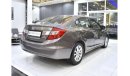 Honda Civic EXCELLENT DEAL for our Honda Civic i-Vtec 1.8L ( 2012 Model ) in Grey Brown Color GCC Specs