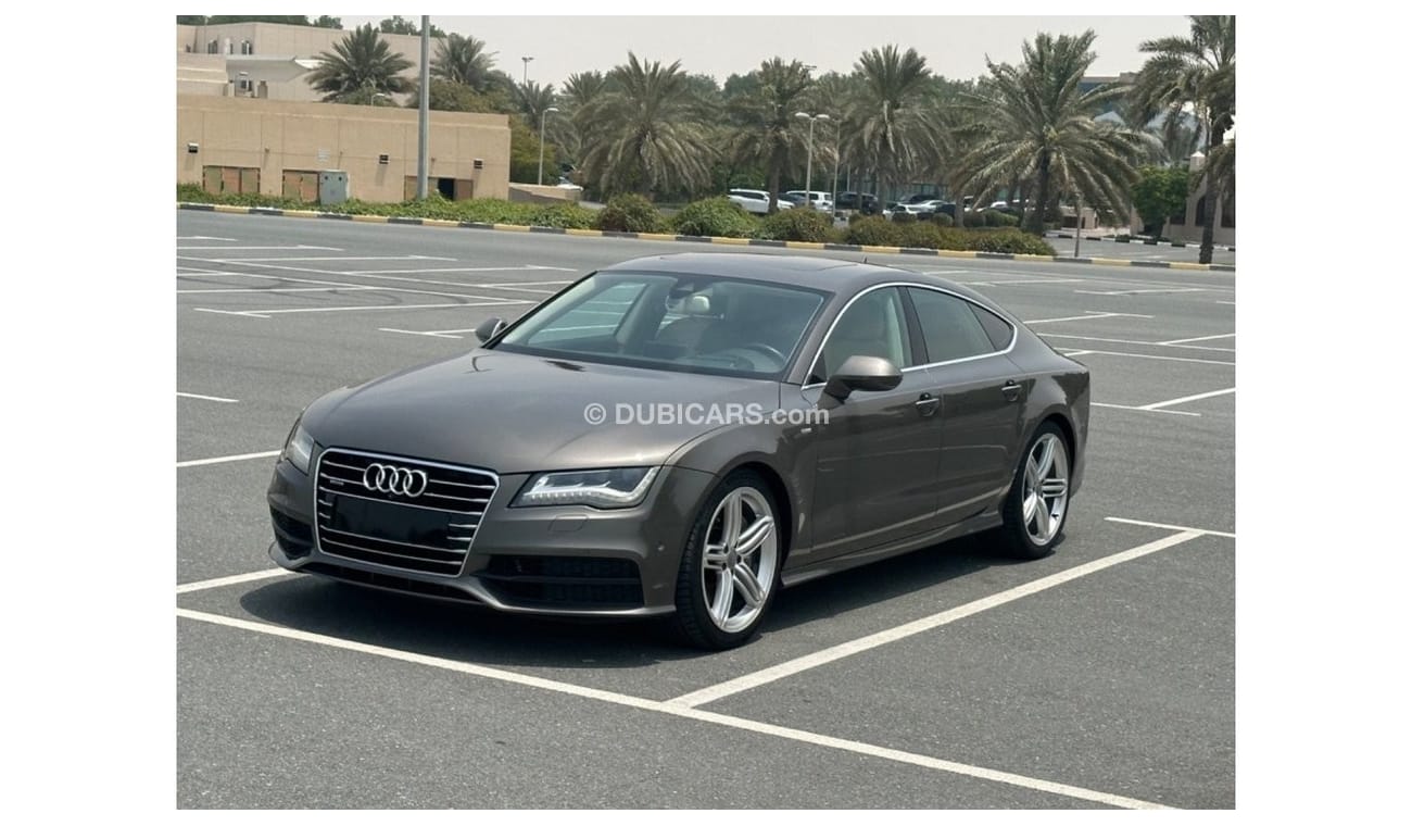 Audi A7 S-Line MODEL 2013 GCC CAR PERFECT CONDITION INSIDE AND OUTSIDE FULL OPTION PANORAMIC ROOF LEATHER SE