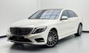 Mercedes Benz S500 AMG 4.7L 2015 Mercedes-Benz S500 AMG, Service History, Excellent Condition, GCC