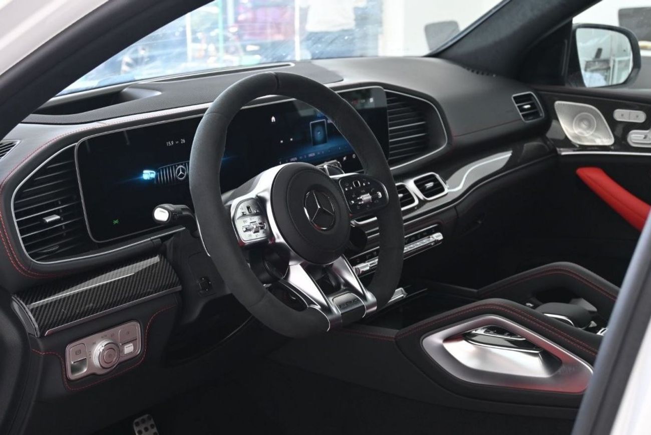 Mercedes-Benz GLE 63 AMG Mercedes AMG GLE 63s Coupe 4.0L BiTurbo V8, Color White Model 2023