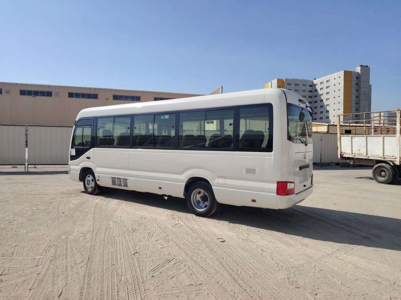 Toyota Coaster 2025 Toyota Coaster High-Roof 23-Seater (2-Point Seatbelts) 4.0L 4-Cyl Turbo Diesel M/T RWD (Auto Cl