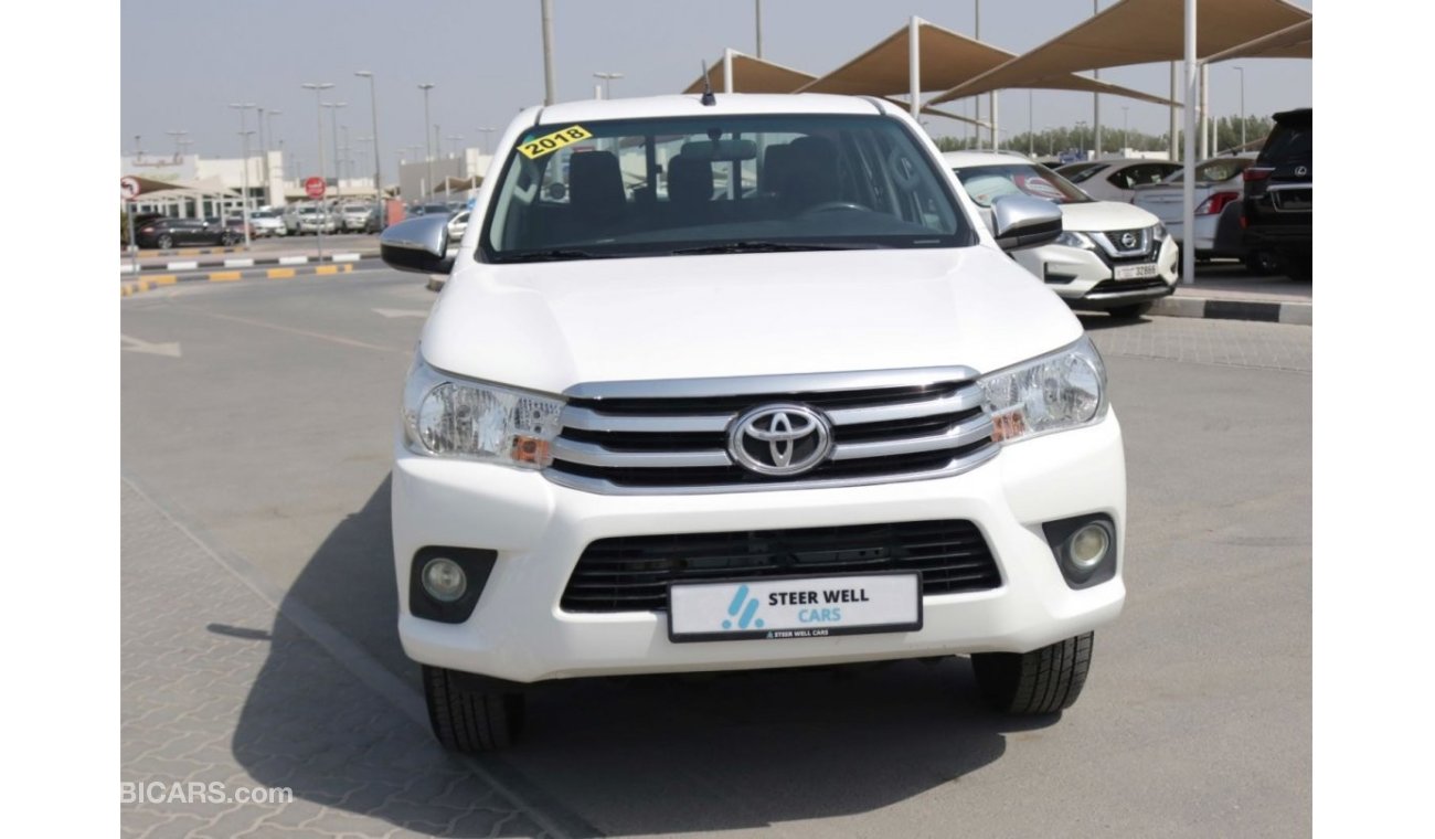 Toyota Hilux 2018 - 4X4 DOUBLE CABIN WITH GCC SPECS