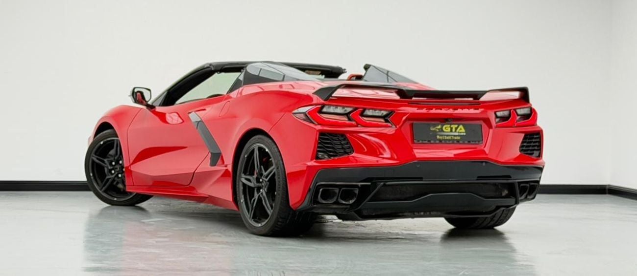 شيفروليه كورفت STINGRAY 3LT Z51 2023 Chevrolet Corvette Stingray 3LT, 1 Year Warranty, Full Chevrolet Service History, GCC