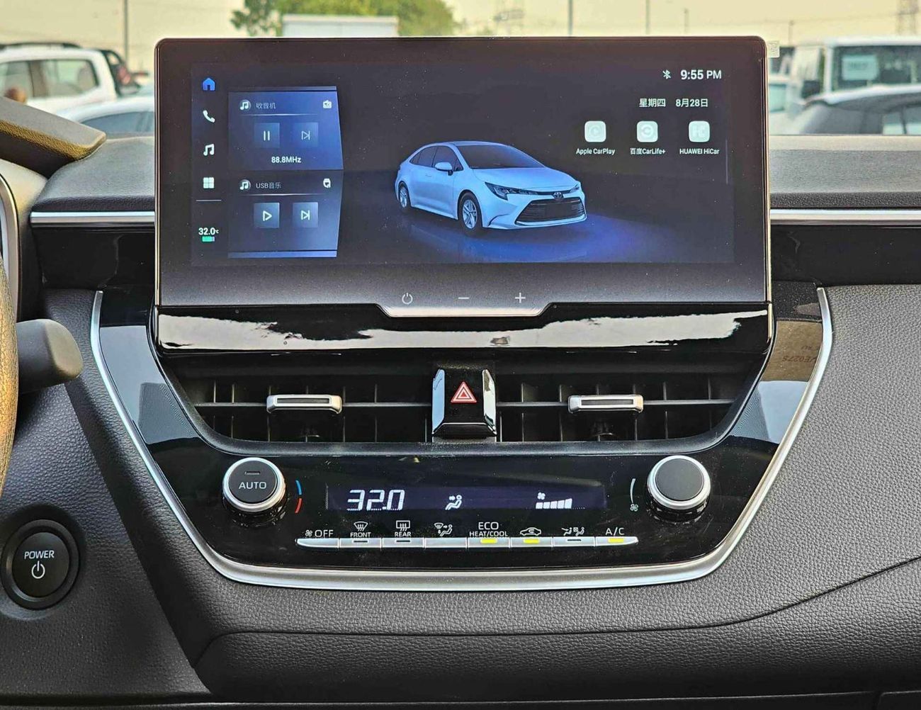 تويوتا ليفين HYBRID LUXURY | 1.8L V4 | SUNROOF DVD + CAMERA | PUSH START |  (CODE # LL18HEV)