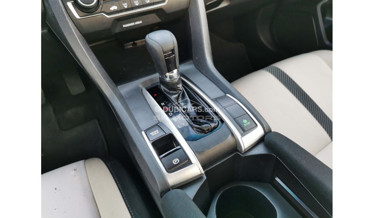 Honda Civic 2.0L, 16" Rims, DRL LED Headlights, ECON Mode, Tyre Pressure Switch, DVD, Bluetooth (LOT # 4776)