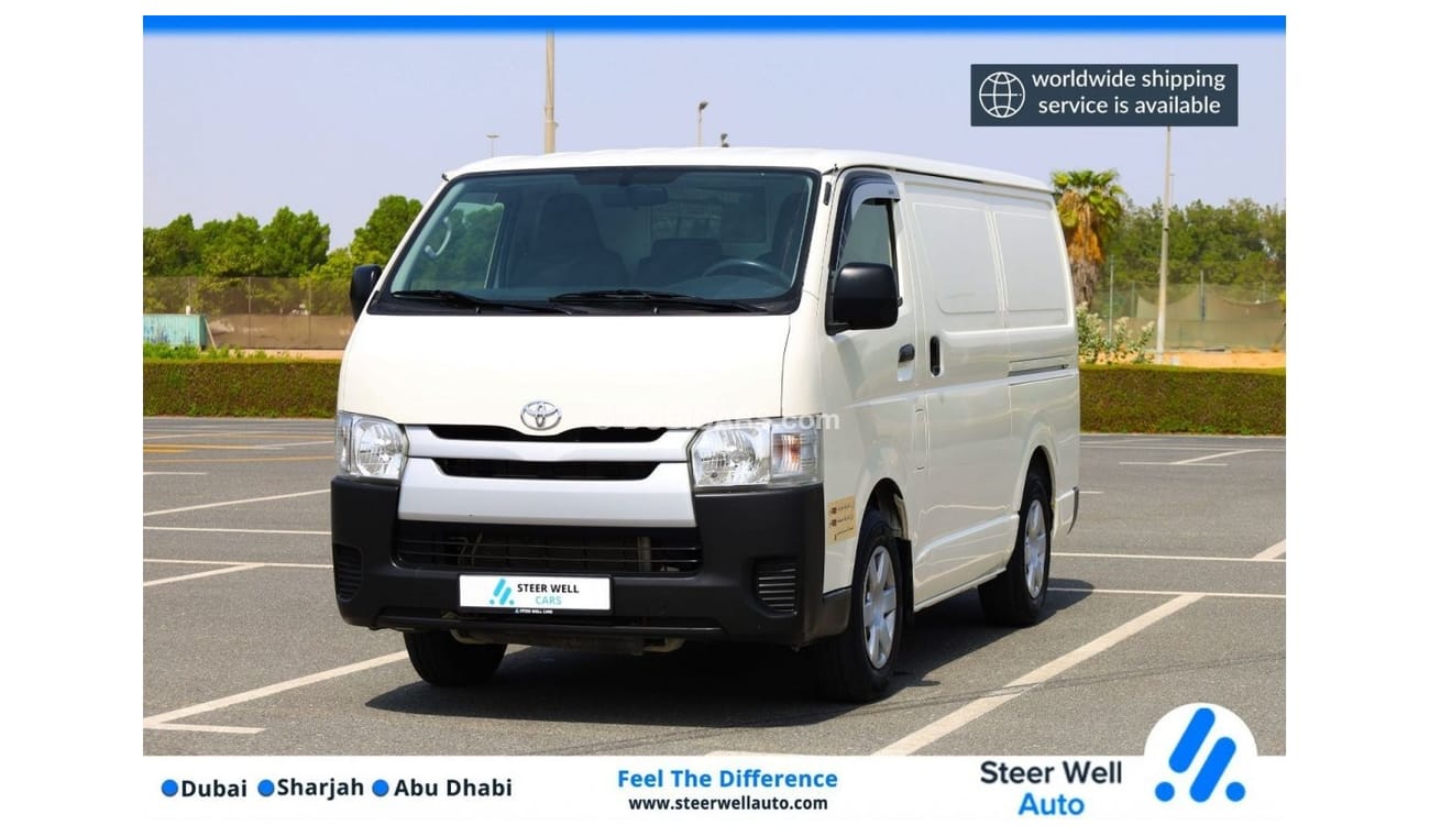 Toyota Hiace GL - Standard Roof M/T - Petrol | GCC Specs - Well Maintained Dry Delivery Van
