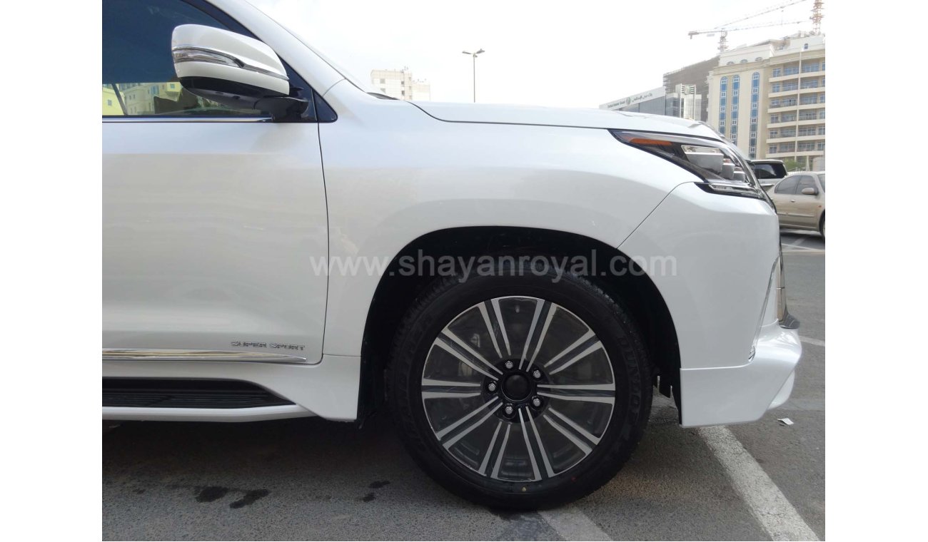 Lexus LX570 Super Sport 2019 MY ( Export Only ) Not for Sale in GCC Country