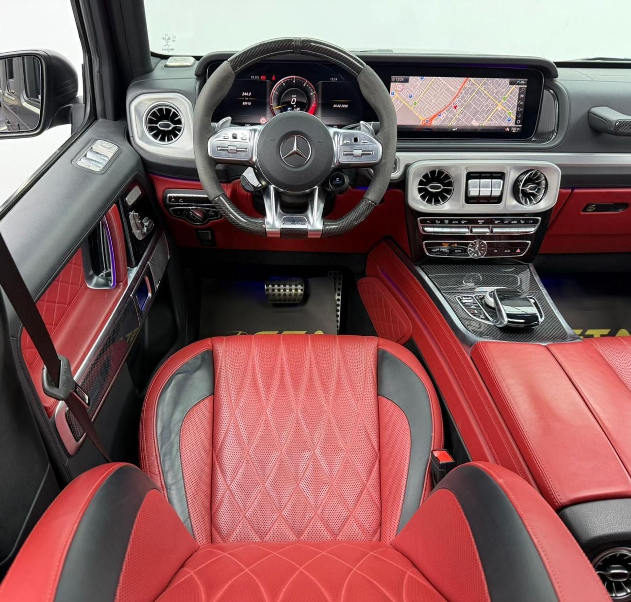 Mercedes Benz G63 AMG 4MATIC SUV 2022 Mercedes-AMG G63 ,Gargash Warranty+Service Contract+Full Service History ,GCC