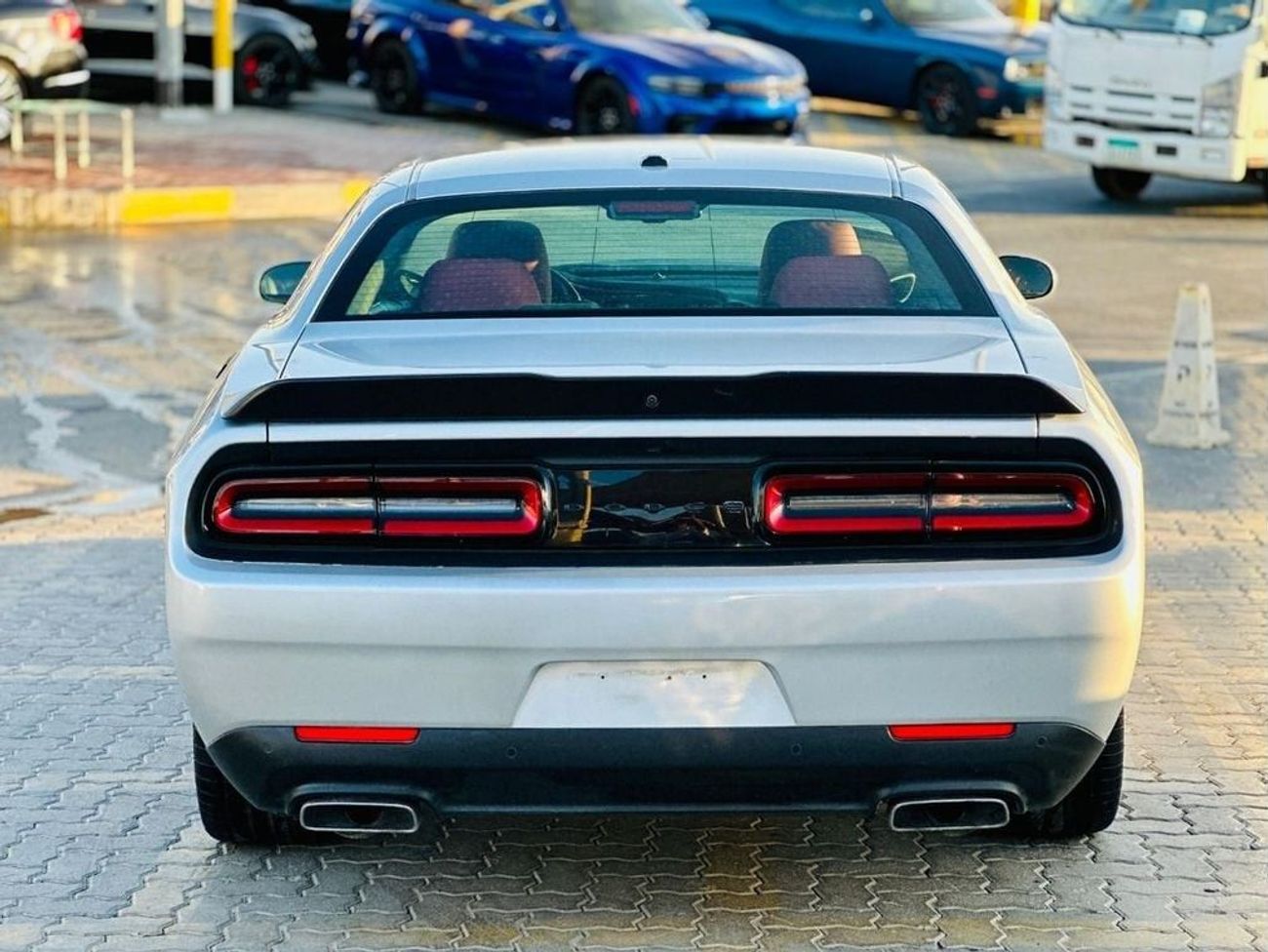 Dodge Challenger R/T 5.7L (370 HP) | Monthly AED 1680/- | 0% DP | Custom Leather Seats | Touch Screen | # 95971