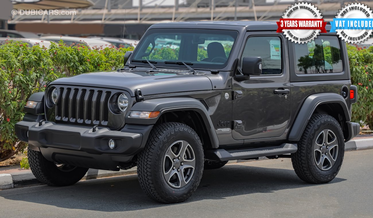 Jeep Wrangler Sport Plus V6 3.6L , 2021 , GCC , 0Km , W/3 Yrs or 60K Km WNTY @Official Dealer