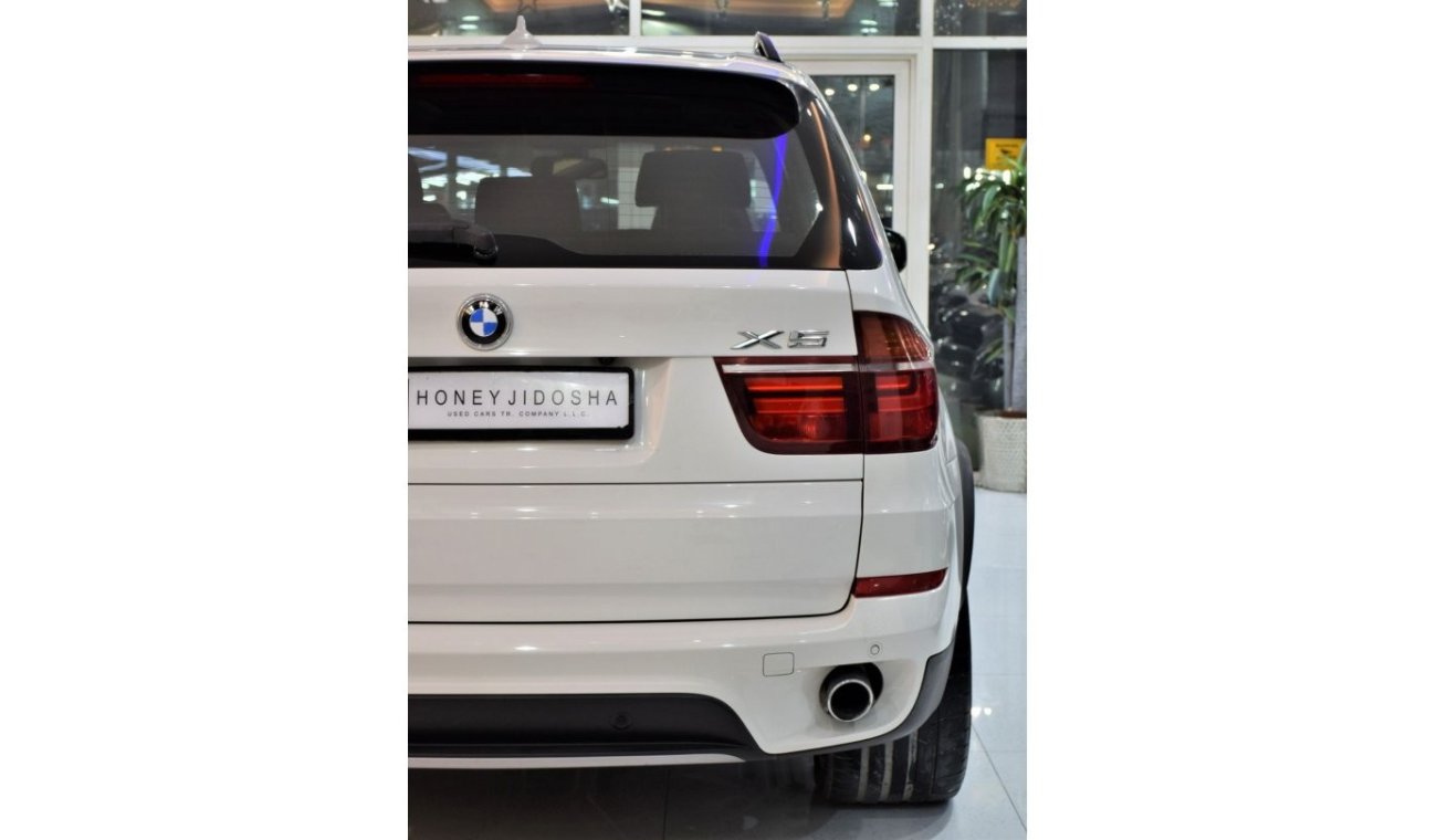 BMW X5 EXCELLENT DEAL for our BMW X5 xDrive35i 2013 Model!! in White Color! GCC Specs