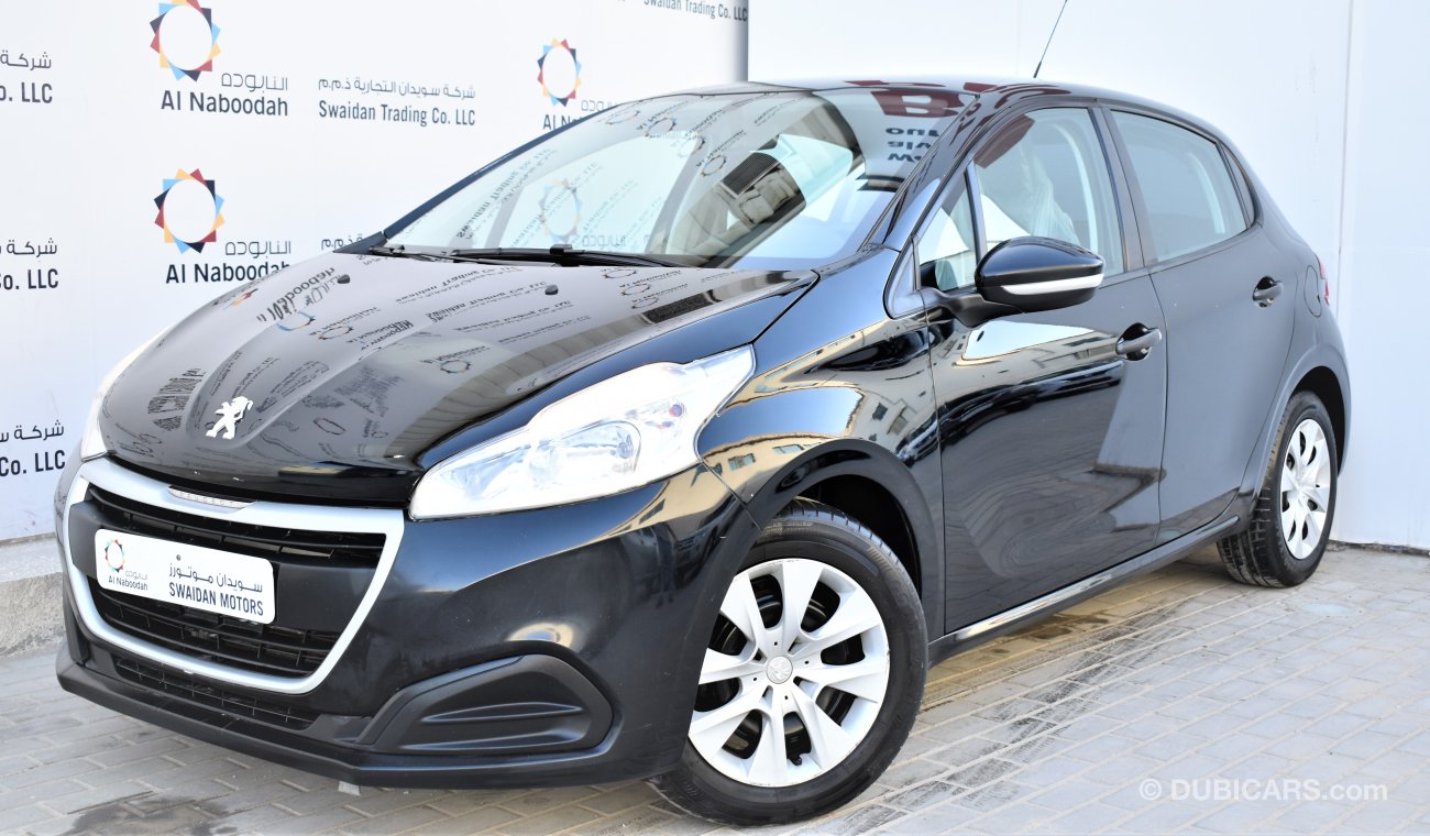 Peugeot 208 1.6L ACCESS 2016 MODEL GCC SPECS