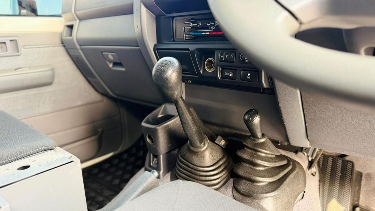 Toyota Land Cruiser 70 2018 | 4.5L DIESEL | MANUAL TRANSMISSION | RIGHT-HAND-DRIVE | MODIFIED TO AMBULANCE | HEAVY BULL BAR