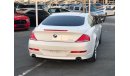 BMW 630i Bmw 630 model 2009 GCC car prefect condition full option low mileage panoramic roof leather seats ba