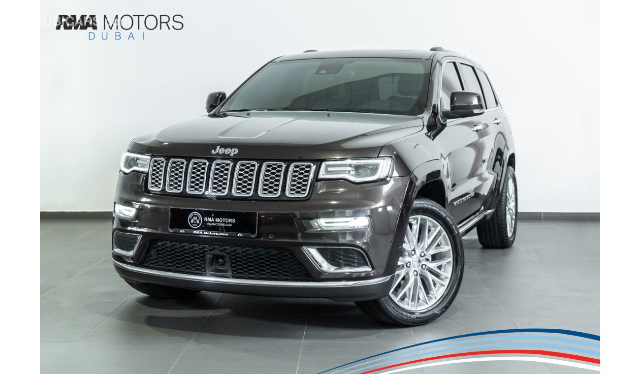 جيب جراند شيروكي 2017 Jeep Grand Cherokee Summit V8 5.7L / Full Option / Jeep Trading Enterprises 5 Year Warranty