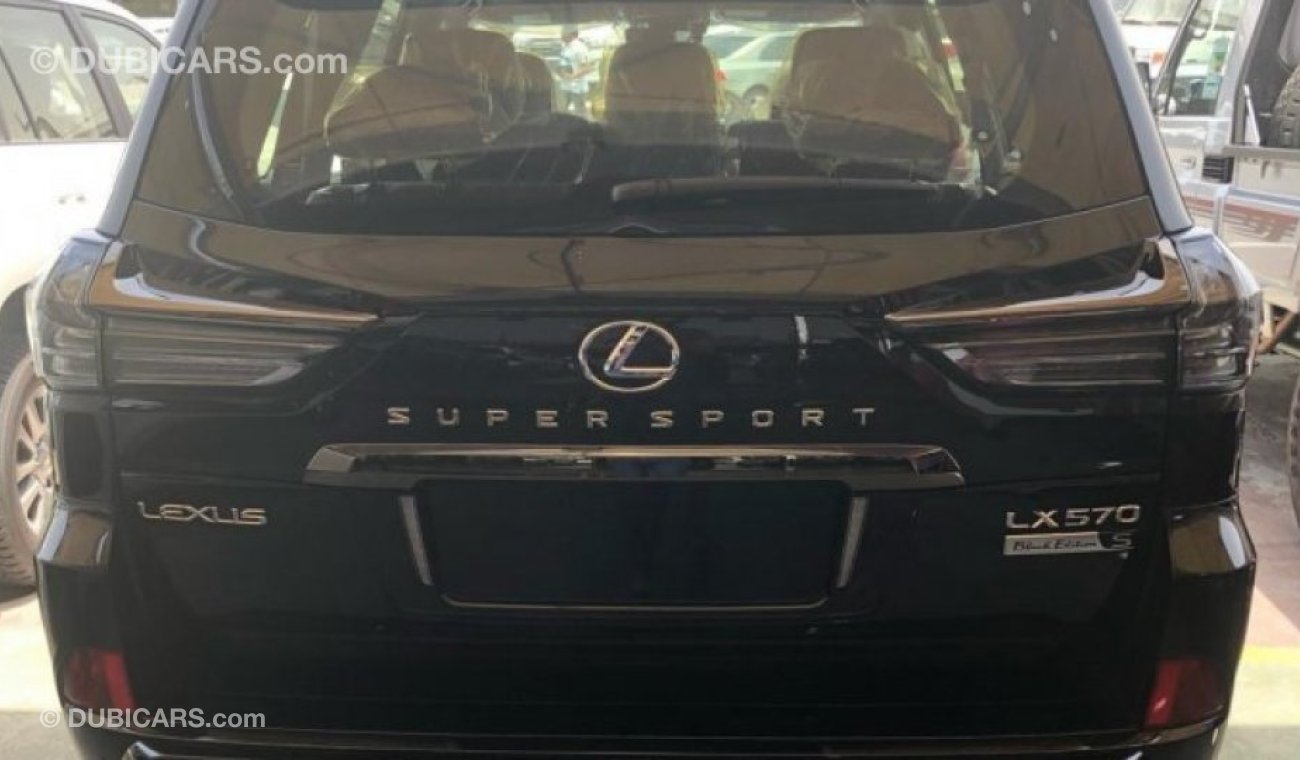 Lexus LX570 Supersport Black Edition S