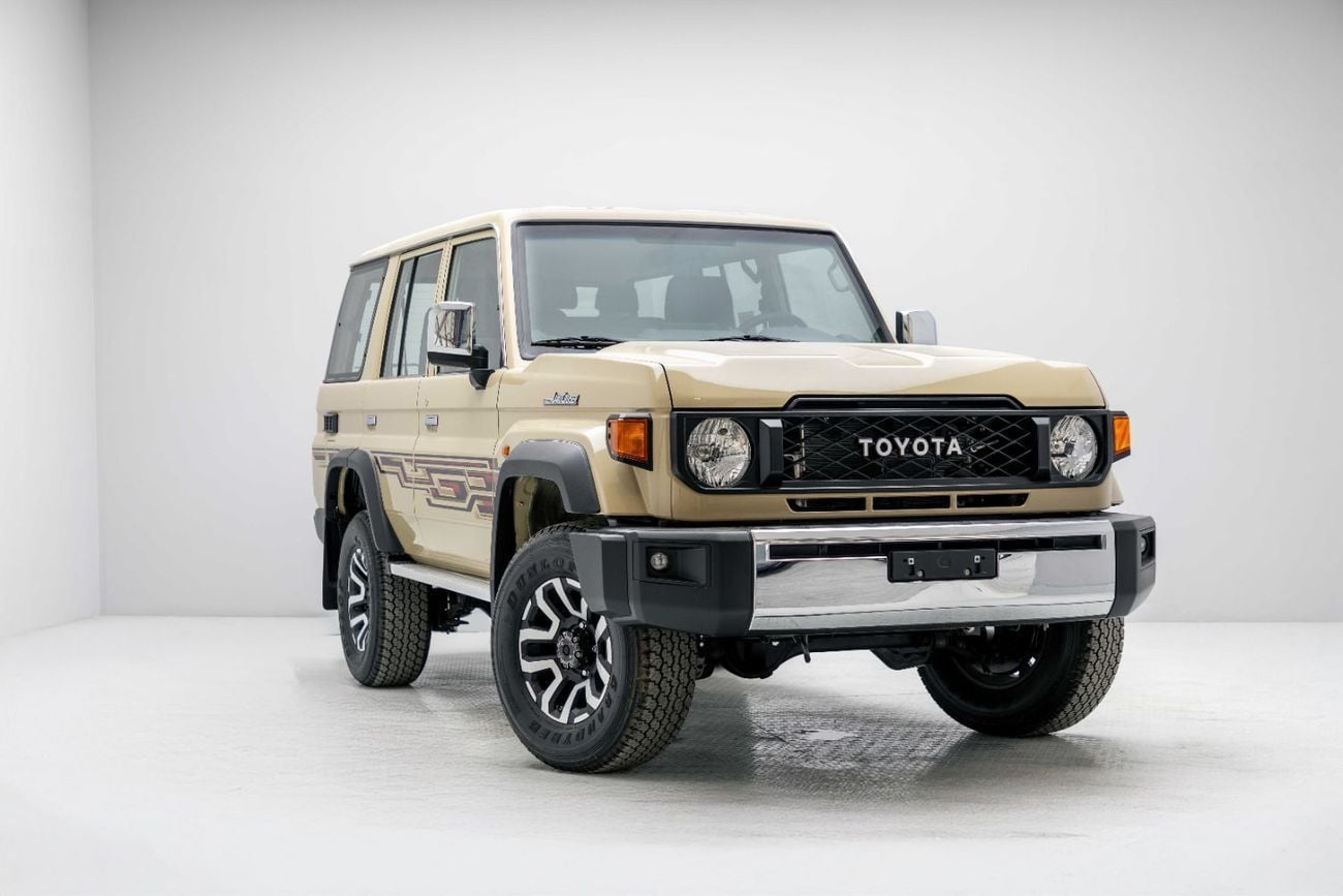 Toyota Land Cruiser 70 Hardtop 2.8L - Manual - Beige Inside Bluish Grey | Export Only