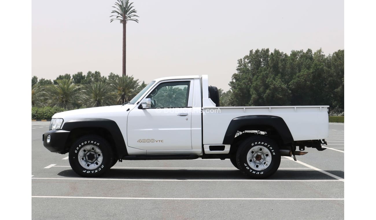 نيسان باترول بيك آب S 2016 | NISSAN PATROL PICKUP | 4X4, 4800VTC, 6CYL, SINGLE CAB |  WITH GCC SPECS AND EXCELLENT CONDI