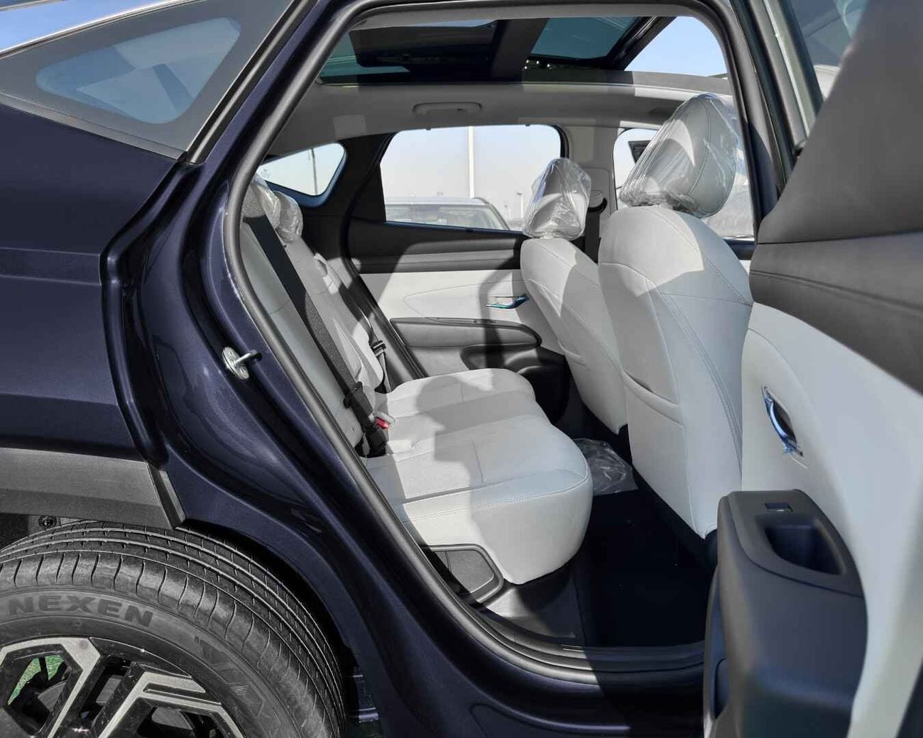 هيونداي توسون HYUNDAI TUCSON 1.6T - 2027 MODEL - GCC SPECS - DARK BLUE COLOR