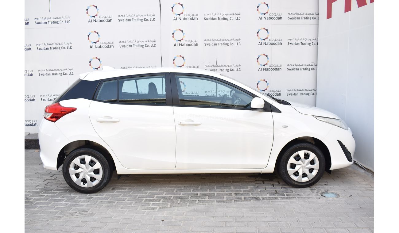 Toyota Yaris AED 689 PM | 1.3L HB SE GCC DEALER WARRANTY