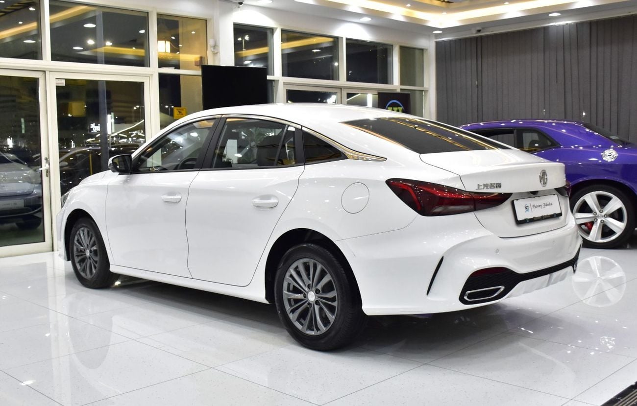 MG 5 LUX EXCELLENT DEAL for our MG 5 180 DVVT ( 2025 Model ) in White Color Chinese Specs