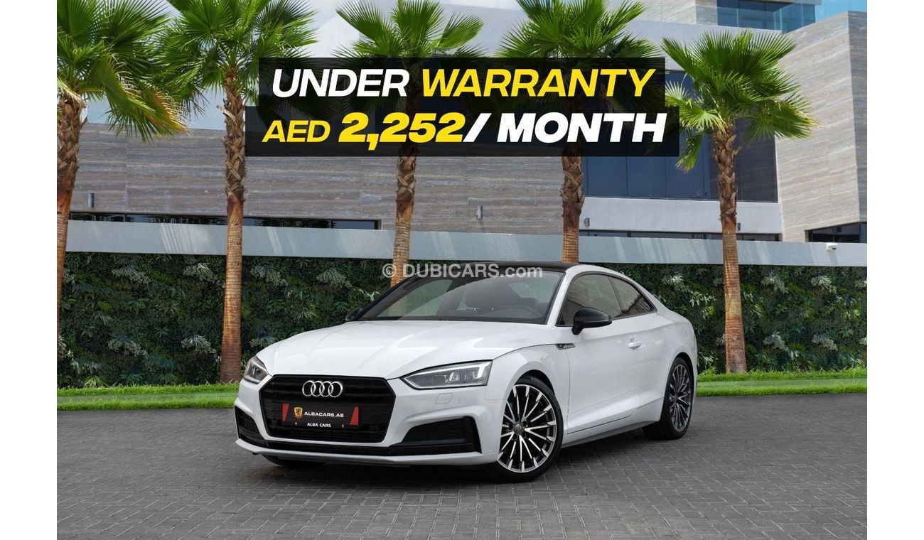 Audi A5 S-Line Coupe | 2,252 P.M  | 0% Downpayment | Under Warranty!