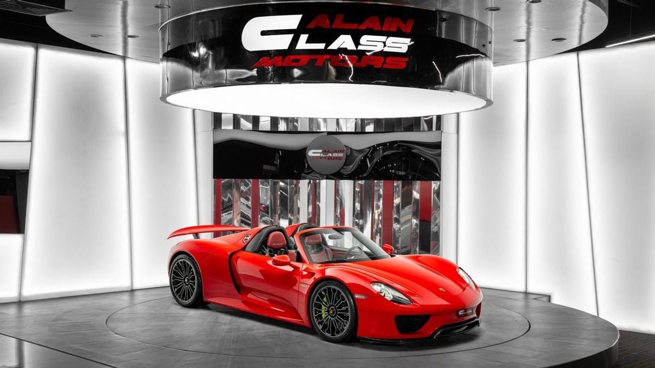Porsche 918 Spyder - 2015 - Euro Specs