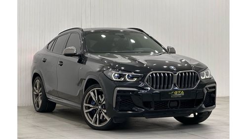 بي أم دبليو X6 2022 BMW X6 M50i, 2027 Agency Service Contract, Full BMW Service History, GCC