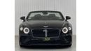 Bentley Continental GTC 2020 Bentley GTC Mulliner, Warranty, July 2026 Bentley Service Pack, 1 Of 100, Low Kms, GCC