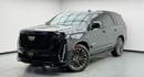 كاديلاك إسكالاد Escalade-V 6.2L 2023 Cadillac Escalade V, 2027 Cadillac Warranty, 2028 Cadillac Service Pack, GCC