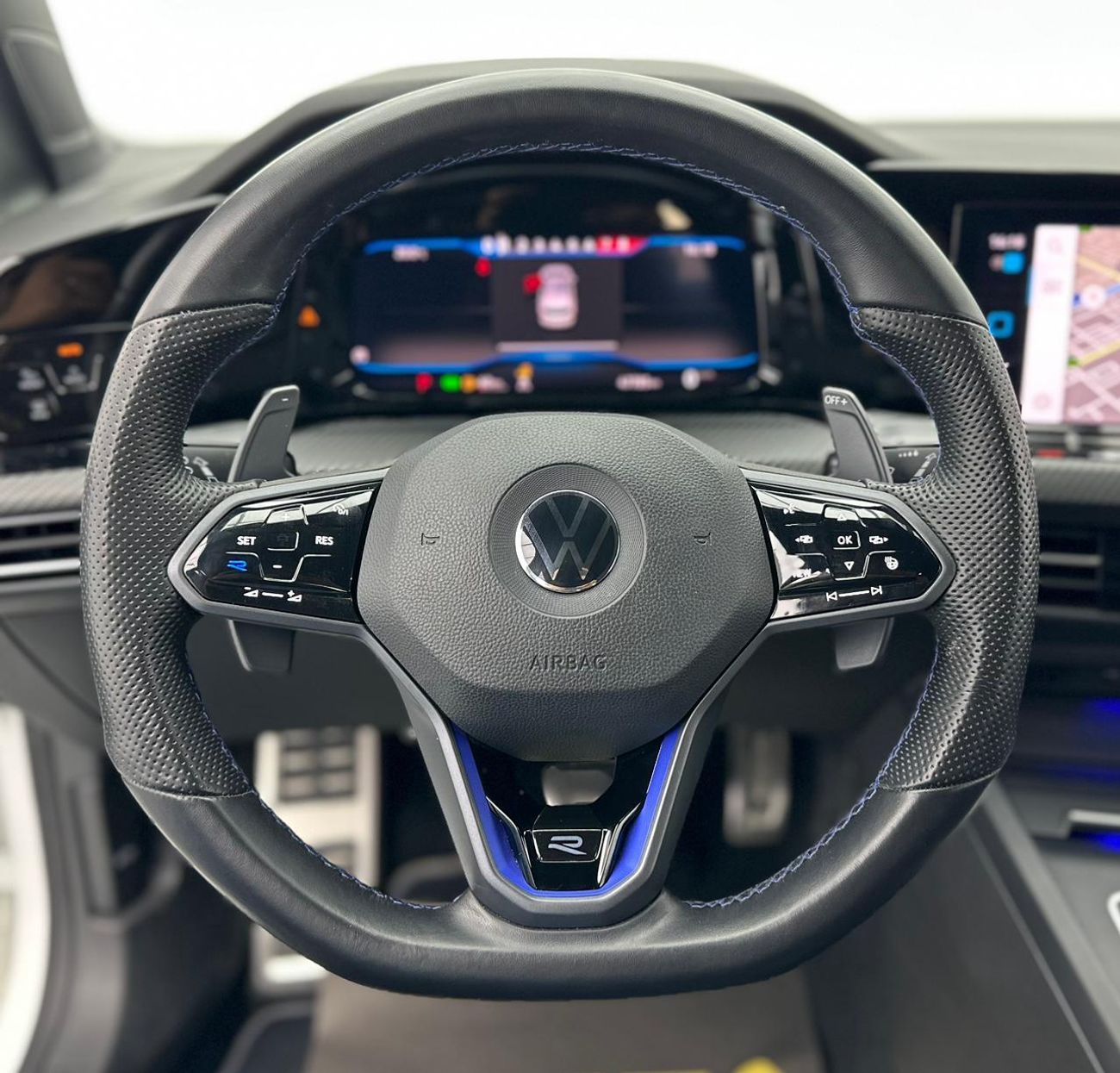 فولكس واجن جولف ار 2022 Volkswagen Golf R, Sept/2027 Volkswagen Warranty, Volkswagen Full Service History, GCC