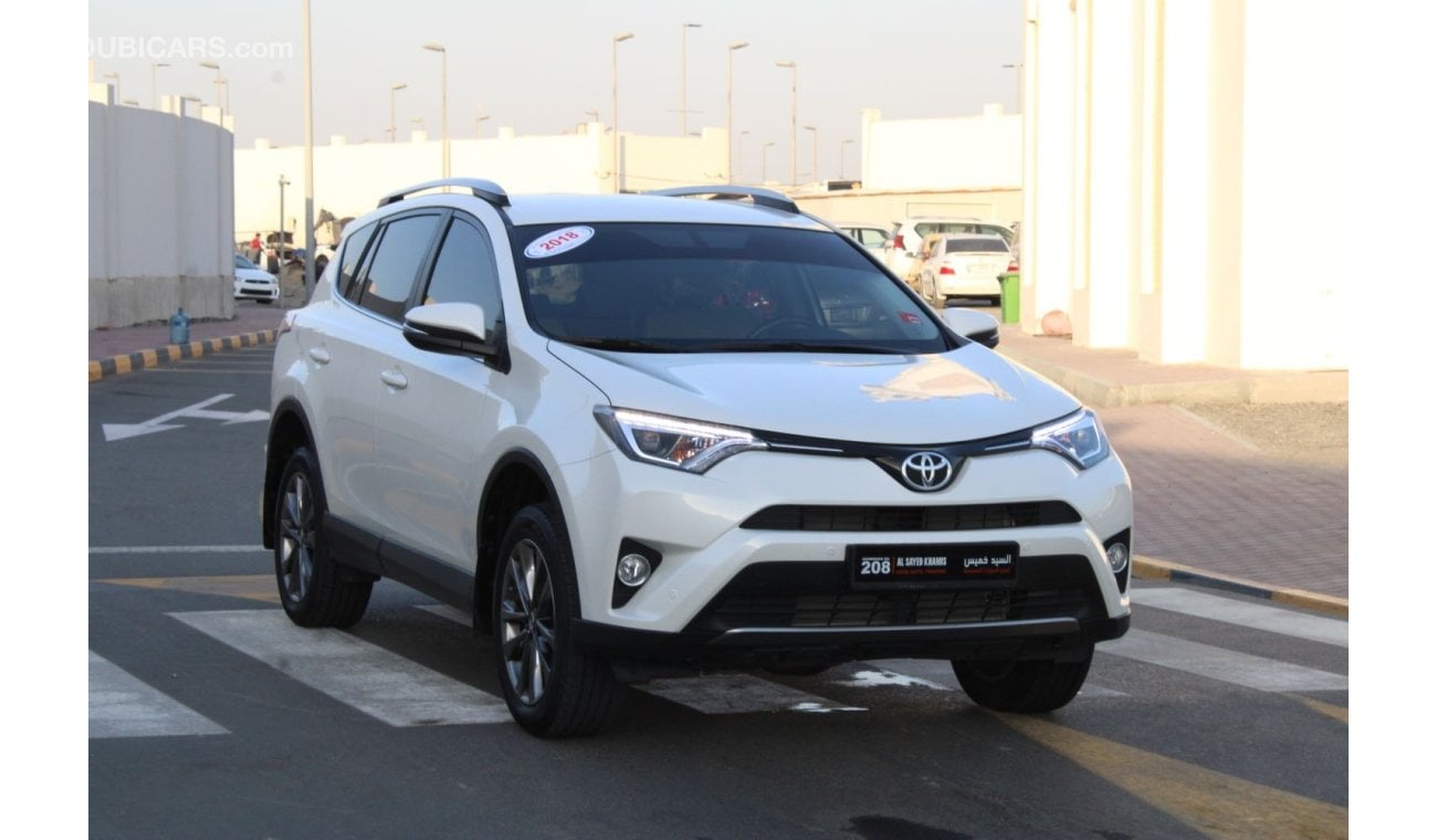 Toyota RAV4 Toyota Rav4 2018 GCC condition and agency paint agency fingerprint No. 2 Forwell without any malfunc