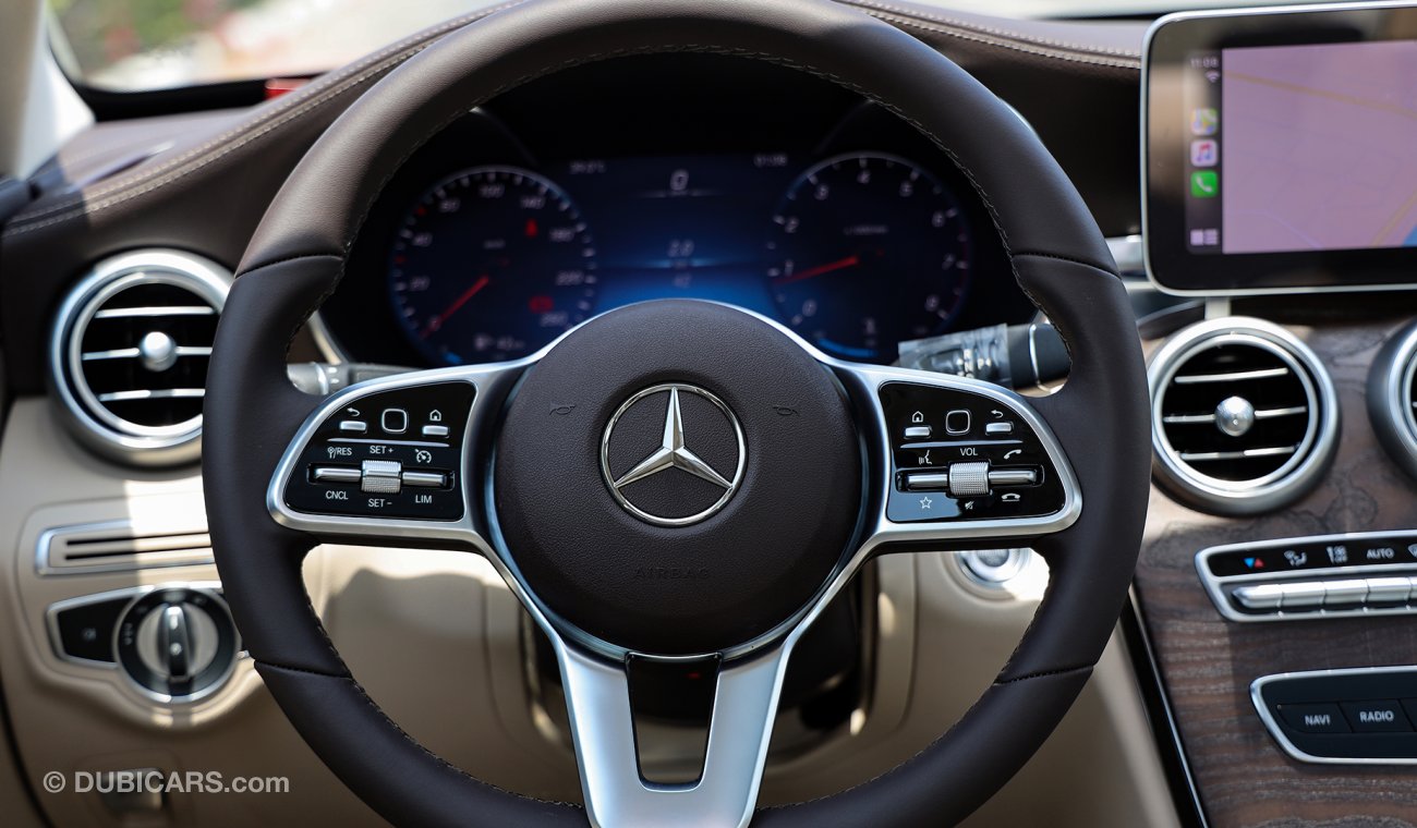 Mercedes-Benz C200 2020 , GCC, 0km with 2 Years Unlimited Mileage Warranty + 3Yrs Service @EMC