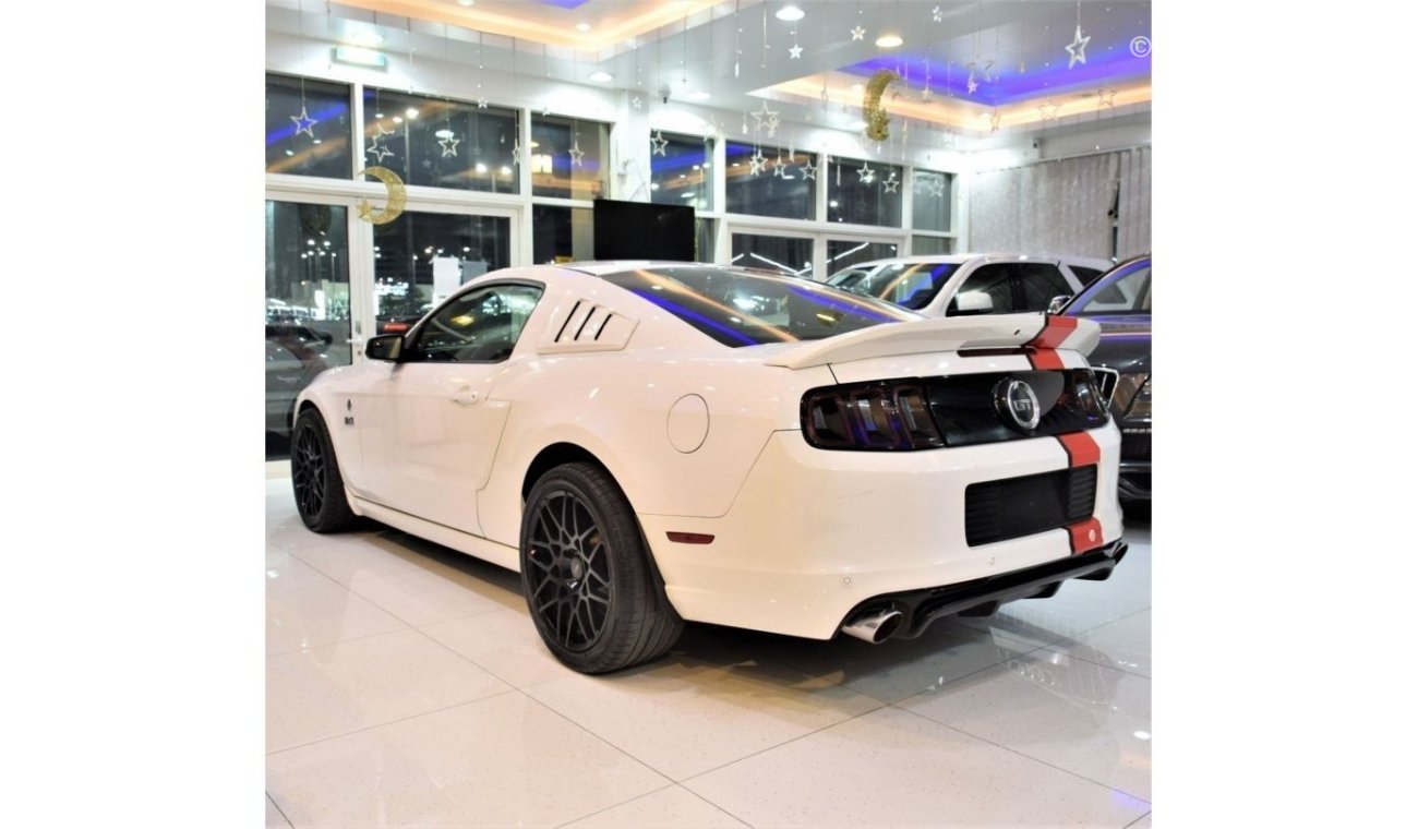 فورد موستانج EXCELLENT DEAL for our Ford Mustang GT 5.0 ( 2014 Model! ) in White Color! GCC Specs