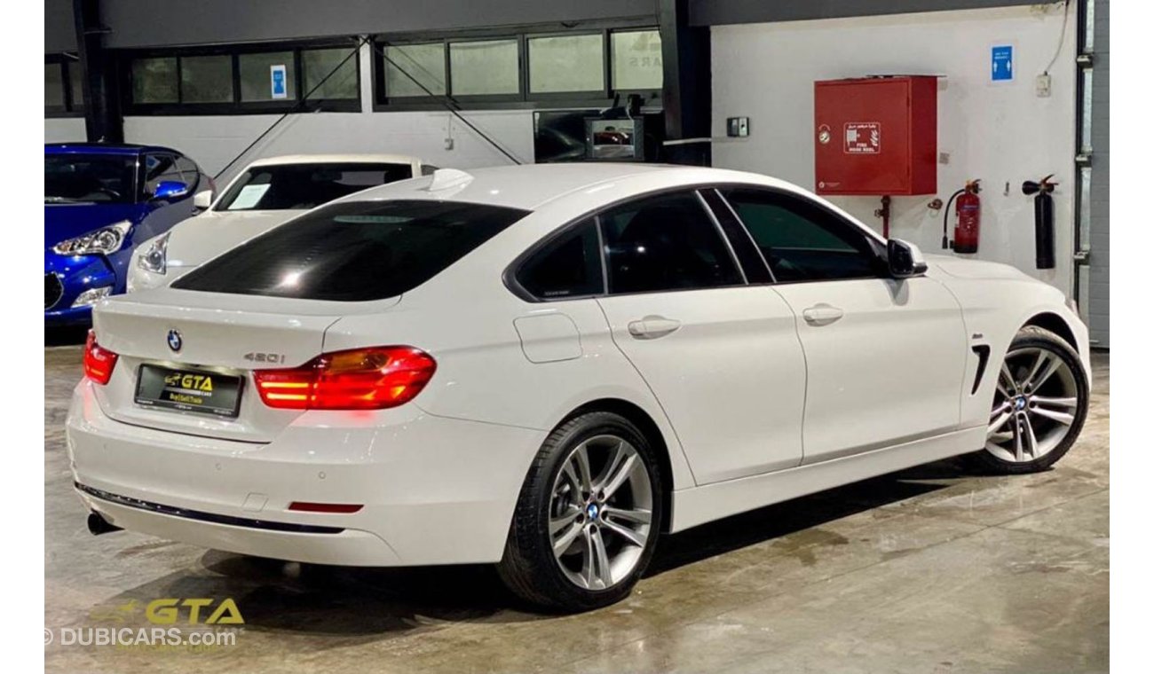 بي أم دبليو 420 2016 BMW 420i Sport Gran Coupe, BMW Warranty + Service Contract, Full Service History, GCC