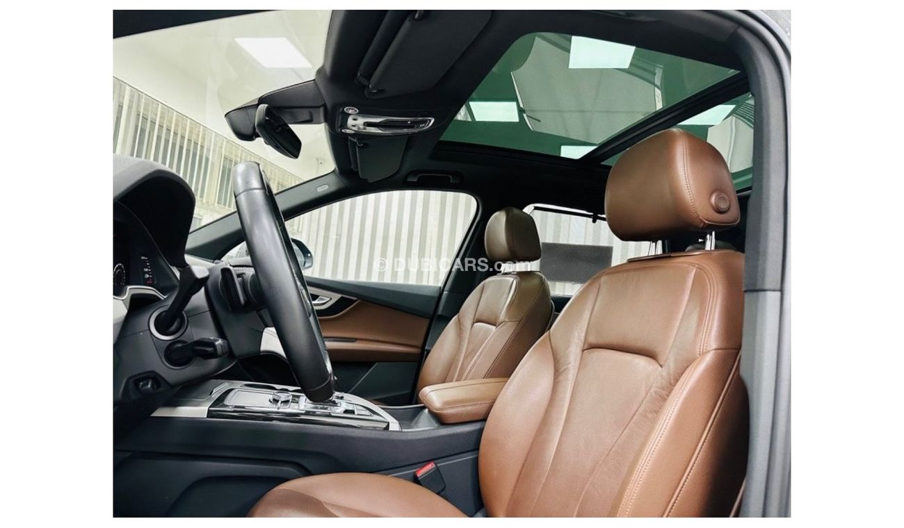 Audi Q7 45 TFSI quattro Luxury GCC .. Perfect Condition .. V6 .. Full Options ..