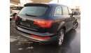 Audi Q7 model 2012GCC full option car prefect condition and no need any maintenance no paint