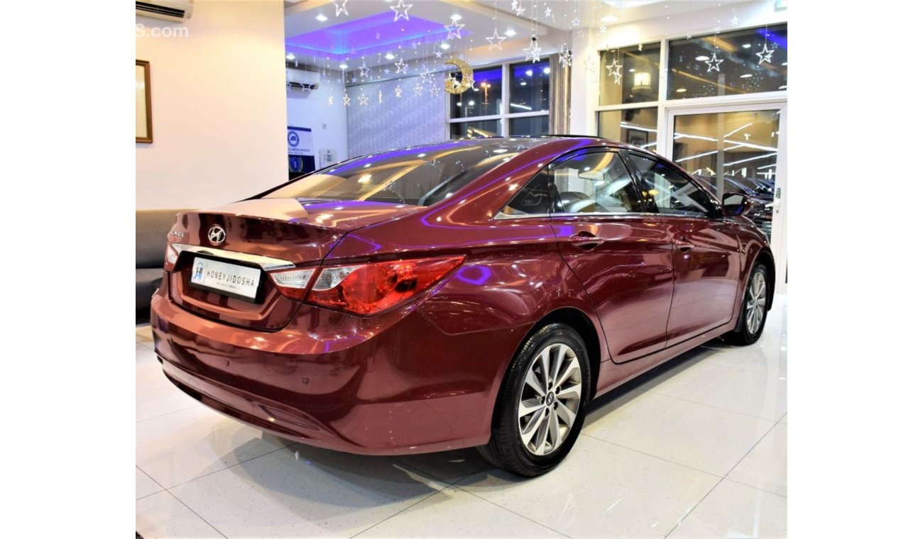 Hyundai Sonata 2014 Model!! in Red Color! GCC Specs