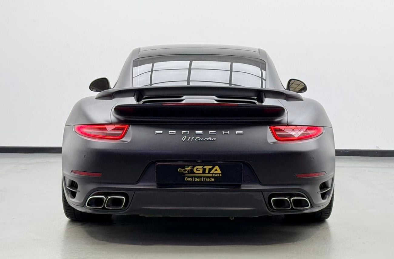 Porsche 911 2014 Porsche 911 Turbo, Porsche Warranty+Full Service History, GCC Specs
